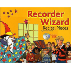 Recorder Wizard Recital Pieces (+CD) -Emma Coulthard