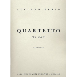 Quartetto d'archi -Luciano Berio