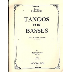 Tangos for Basses from -Ignacio Cervantes