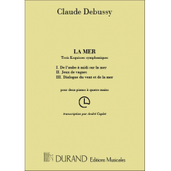 LA MER : 3 ESQUISSES SYMPHONIQUES -Claude Achille Debussy