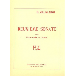 Sonate no.2 : pour violoncelle et piano -Heitor Villa-Lobos