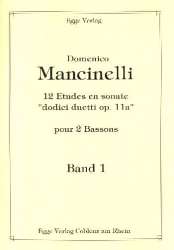 12 Etudes en Sonate dodici duetti op.11a -Domenico Mancinelli