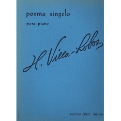 Poema singelo para piano -Heitor Villa-Lobos