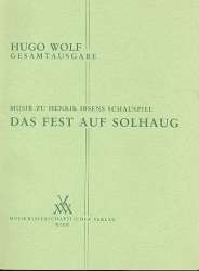 Musik zu Henrik Ibsens Schauspiel -Hugo Wolf