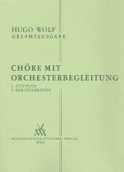 Chöre mit Orchesterbegleitung Band 2,3 -Hugo Wolf