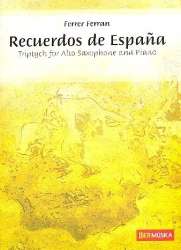 Recuerdos de Espana : for alto saxophone -Ferrer Ferran