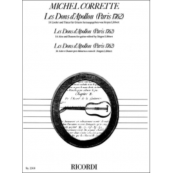 LES DONS D'APOLLON : 16 LIEDER UND -Michel Corrette