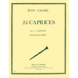 24 caprices pour clarinette -Jean Calmel