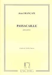 Passacaille : für Gitarre -Jean Francaix