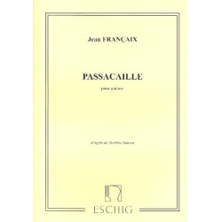 Passacaille : für Gitarre - Jean Francaix