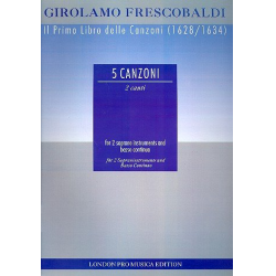 5 Canzonas -Girolamo Frescobaldi