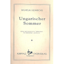 Ungarischer Sommer Zyklus nach -Wilhelm Heinrichs