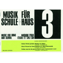 Musik für Schule und Haus, Heft 3 -Hans Bodenmann