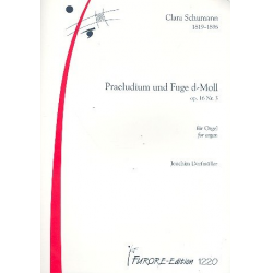 Präludium und Fuge d-Moll op.16/3 -Clara Schumann