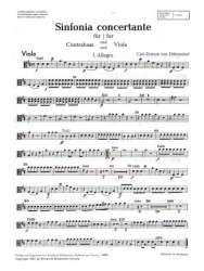 Sinfonia concertante D-Dur : für -Carl Ditters von Dittersdorf