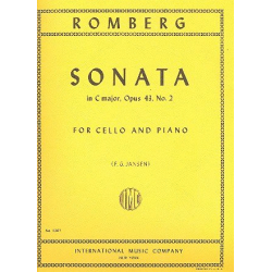 Sonata C major op.43,2 : -Bernhard Romberg