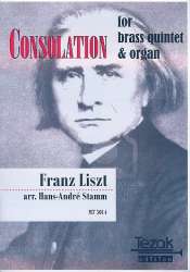 Consolation : für 2 Trompeten, -Franz Liszt