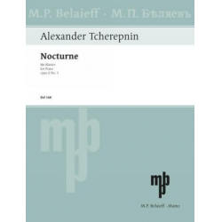 NOCTURNE OP.2,1 FUER KLAVIER -Alexander Tcherepnin / Tscherepnin