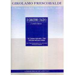 3 Canzoni di 1634 -Girolamo Frescobaldi