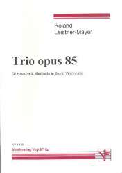 Trio op.85 für Hackbrett, Klarinette (B) -Roland Leistner-Mayer