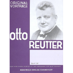 Aber keiner fängt an - Otto Reutter