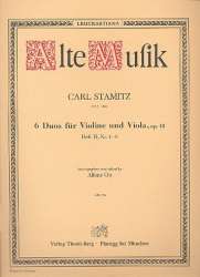 6 Duos op.18 Band 2 (Nr.4-6) -Carl Stamitz