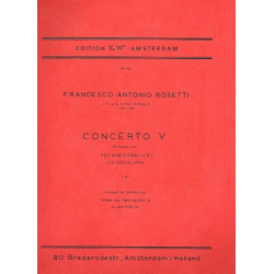 Concerto Mib maggiore no.5 -Francesco Antonio Rosetti (Rößler)
