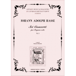 6 Concerti vol.1 per organo solo -Johann Adolf Hasse