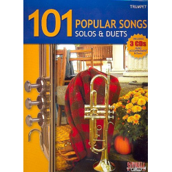 101 Popular Songs for Trumpet with 3 CDs -Tony Santorella / Arr.Jonathon Robbins