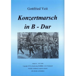 Konzertmarsch in Bb-Dur -Gottfried Veit