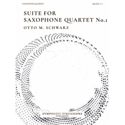 Suite for Saxophone Quartet No. 1 -Otto M. Schwarz