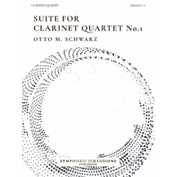 Suite for Clarinet Quartet No. 1 -Otto M. Schwarz