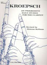 416 Progressive Daily Studies für Klarinette Bd.1 -Fritz Kröpsch / Arr.Simeon Bellison