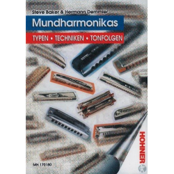 Mundharmonikas - Typen, Techniken, Tonfolgen -Steve Baker / Arr.Hermann Demmler