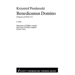 Benediciamus Dominico : für - Krzysztof Penderecki