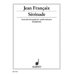 Sérénade -Jean Francaix / Arr.Maurice Gendron