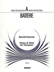 TEMPO DI VALSE : FUER VIBRAPHON -Bertold Hummel
