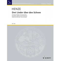 Drei Lieder über den Schnee -Hans Werner Henze