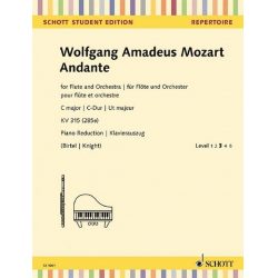 Andante C-Dur KV315 (KIV285e) für Flöte und Orchester -Wolfgang Amadeus Mozart / Arr.Wolfgang Birtel
