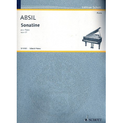 Sonatine op.27 für Klavier -Jean Absil