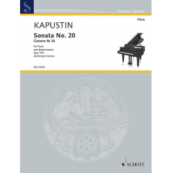ED21876 Sonate Nr.20 op.144 -Nikolai Kapustin
