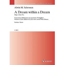 A Dream within a Dream -Alwin Michael Schronen