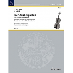 Der Zaubergarten für Violine und Kammerorchester -Christian Jost