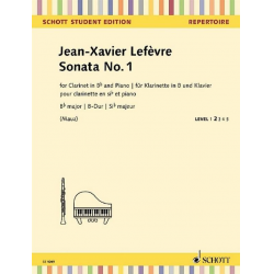 Sonate B-Dur Nr.1 -Jean Xavier Lefèvre