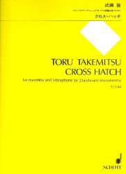 Cross Hatch for marimba -Toru Takemitsu
