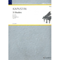 3 Études op.67 für Klavier -Nikolai Kapustin