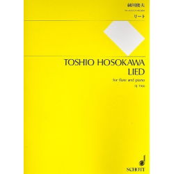 Lied für Flöte und Klavier -Toshio Hosokawa