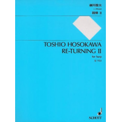 Re-Tuning 2 für Harfe -Toshio Hosokawa