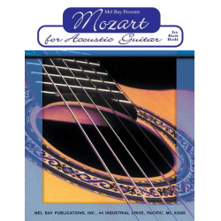 MOZART FOR ACOUSTIC GUITAR (+CD) - Wolfgang Amadeus Mozart