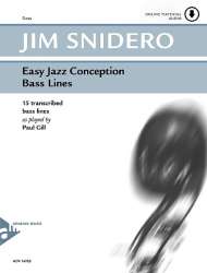 Easy Jazz Conception (+CD) - bass lines -Jim Snidero